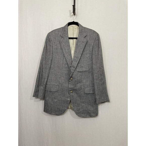 Corbin Vintage Gray Tween Men’s Suit Jacket SZ 46 - Picture 1 of 13